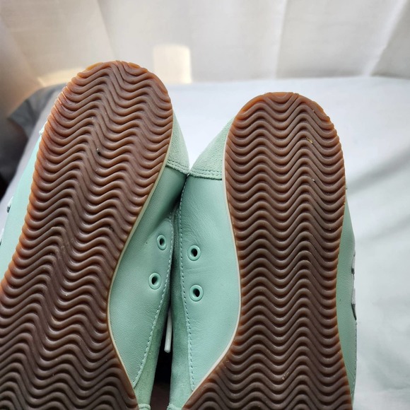 Tory Burch Pastel Green and White Sneakers - Picture 8 of 12